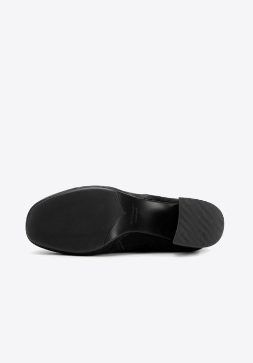 Shoes, black, 93-D-965-8-37, Photo 4