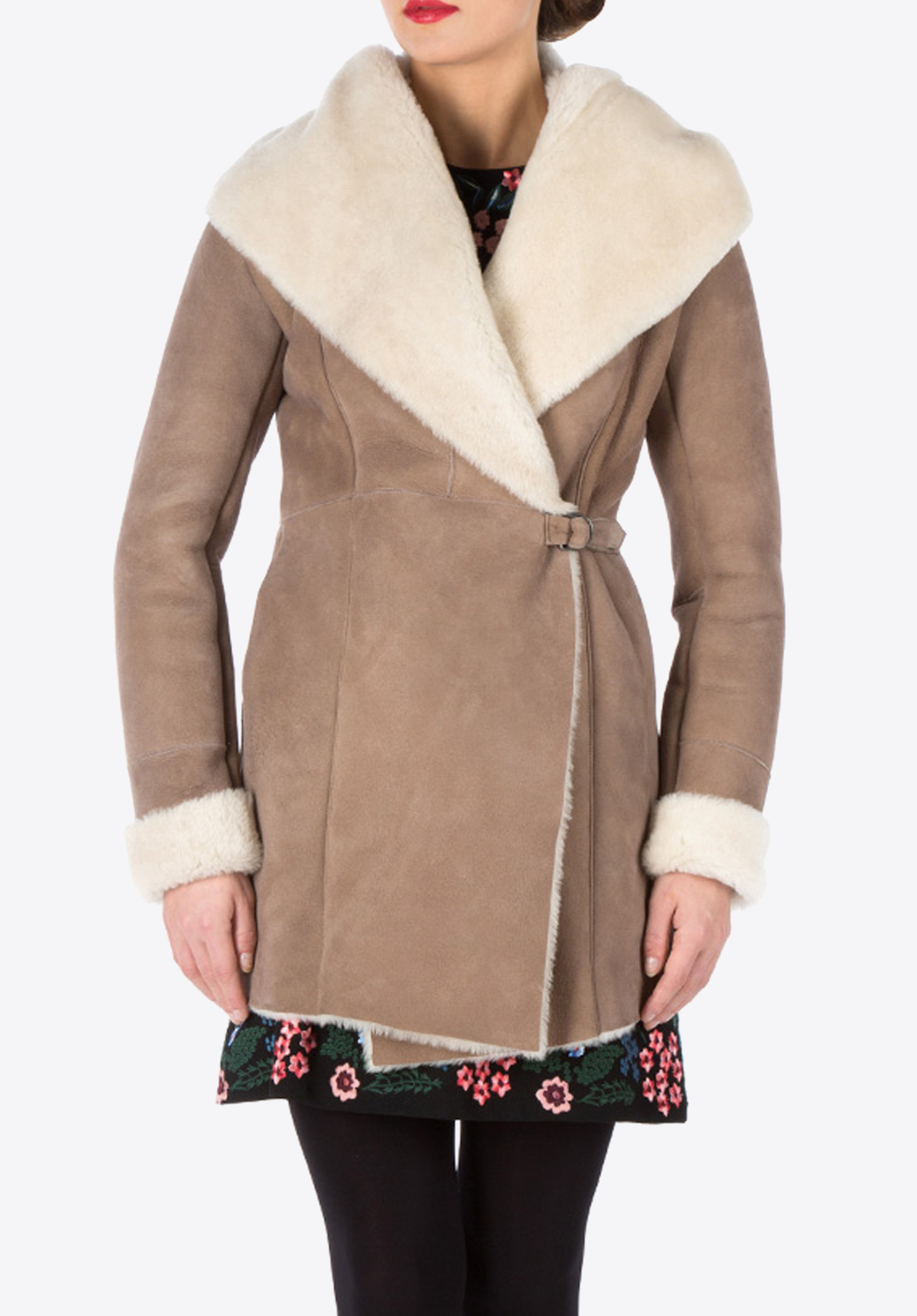 Women's fur, light brown, 81-9S-506-5-M, Photo 1
