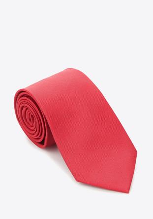 Krawat, czerwony, 87-7K-002-3, Zdjęcie 1