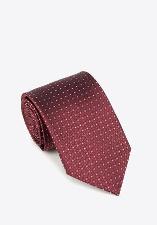 Tie, burgundy-white, 89-7K-001-X11, Photo 1
