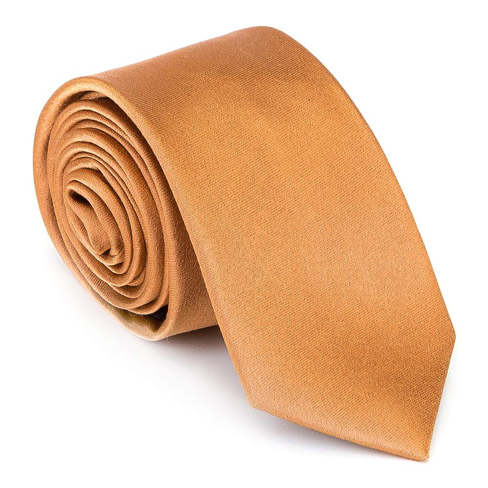 E-shop 6 cm široká hodvábna kravata bez vzoru