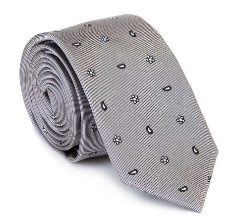 Шовкова краватка з малюнком 92-7K-001-X3