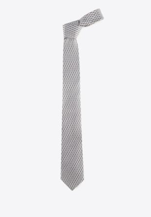 Krawat, srebrny, 88-7K-001-X5, Zdjęcie 1