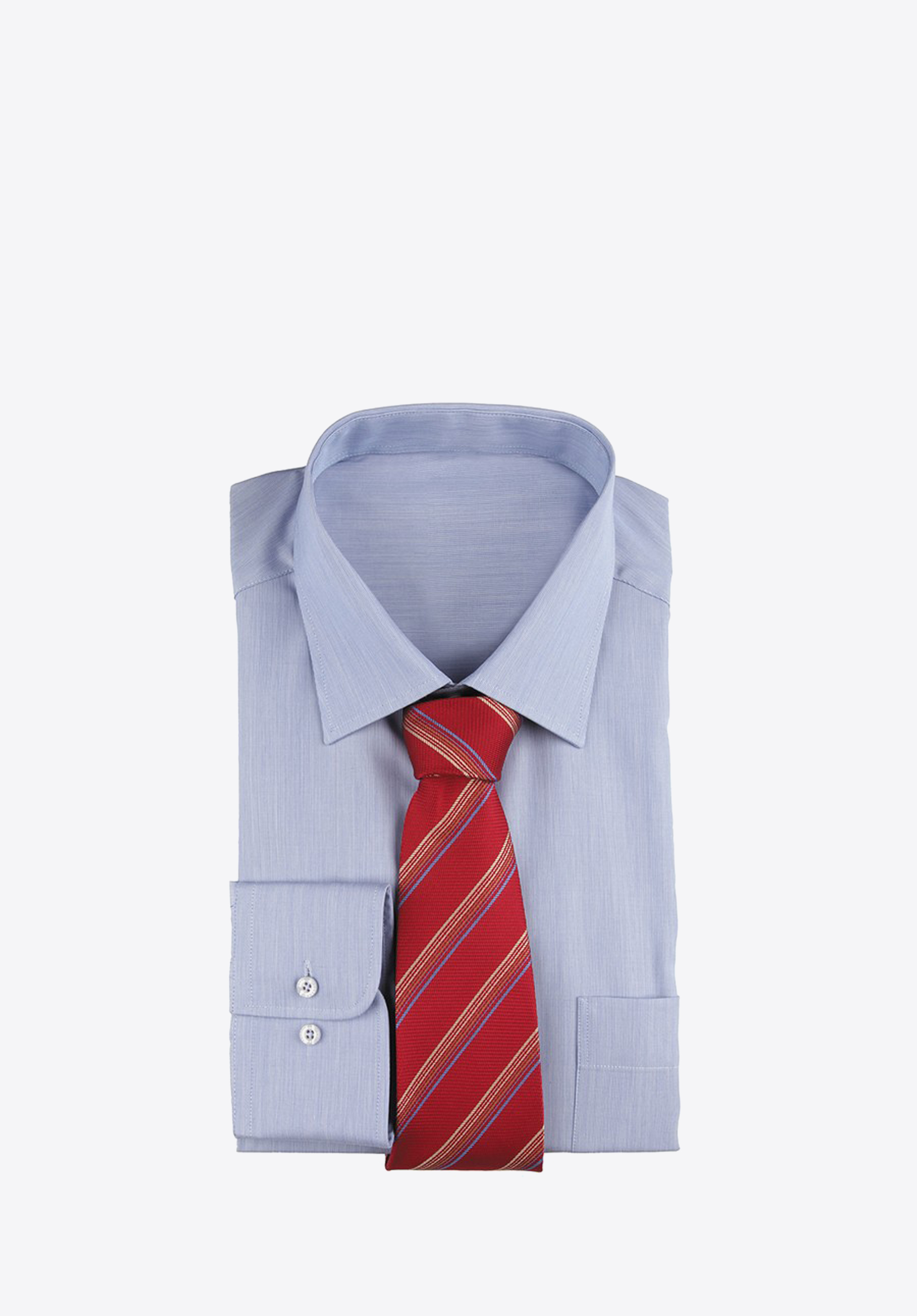 Krawat, czerwony, KR-7-001-118, Zdjęcie 1