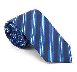 Krawat, multikolor, 81-7K-008-01, Zdjęcie 2