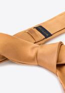 Silk solid colour tie, gold, 92-7K-001-5, Photo 4