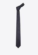 Silk patterned tie, navy blue-black, 97-7K-001-X3, Photo 2