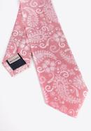 Silk patterned tie, white-red, 97-7K-001-X17, Photo 4