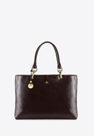 Tote bag, dark brown, 39-4-523-3, Photo 1