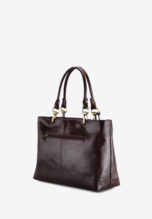 Tote bag, dark brown, 39-4-523-1, Photo 2