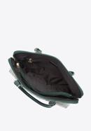 Patent leather monogram tote bag, emerald, 34-4-238-0, Photo 3