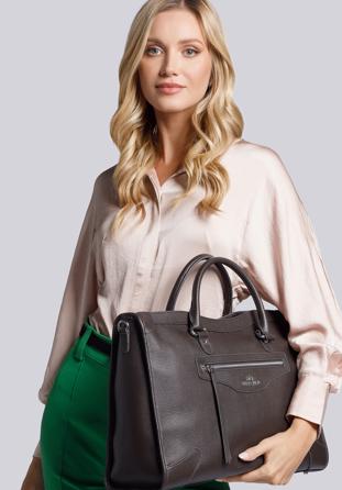 Handbag, brown, 93-4E-618-4, Photo 1
