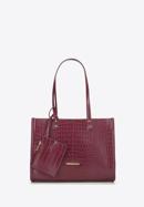 Tote bag, burgundy, 93-4Y-220-1, Photo 2