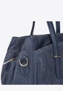 Tote bag, navy blue, 93-4E-213-1, Photo 4