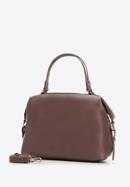Studded trim tote bag, brown, 93-4Y-511-5L, Photo 2