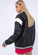 Leather varsity jacket, black-white, 97-09-203-10-L/XL, Photo 20