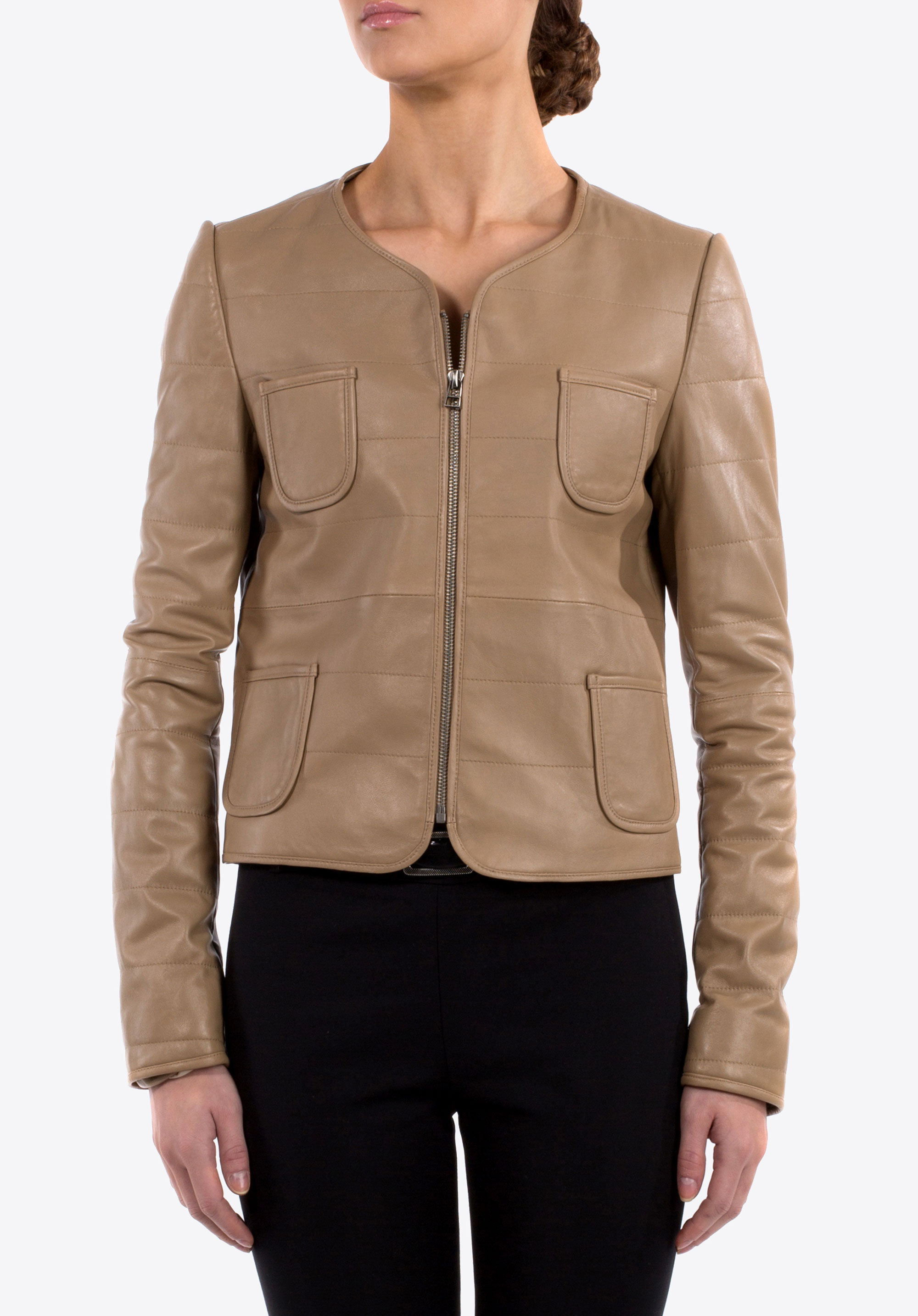 Women's jacket, beige, 80-09-909-9-XL, Photo 1