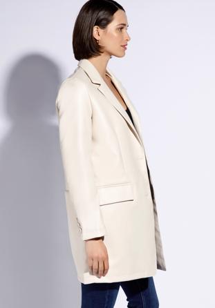 Women's jacket, ecru, 96-9P-106-0-M, Photo 1