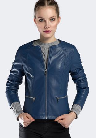 Women's jacket, navy blue, 90-9P-101-7-XS, Photo 1