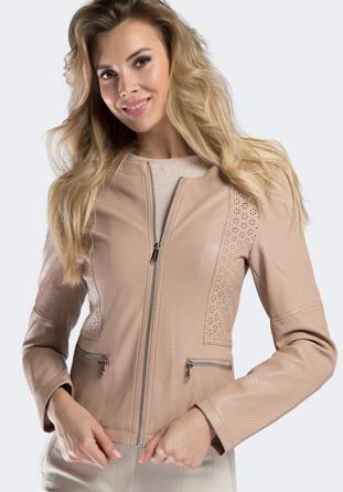 Women's jacket, beige, 90-9P-101-P-XS, Photo 1