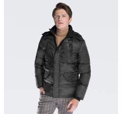 Men's jacket, black, 87-9D-452-8-XL, Photo 1