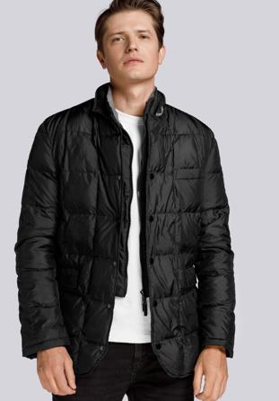 Men's jacket, black, 85-9D-352-1-M, Photo 1
