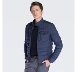 Men's jacket, navy blue, 87-9N-450-7-S, Photo 1