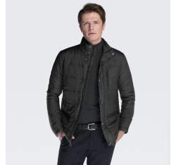 Men's jacket, black, 87-9N-451-1-S, Photo 1