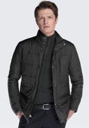 Men's jacket, black, 87-9N-451-8-M, Photo 2