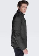 Men's jacket, black, 87-9N-451-8-S, Photo 3
