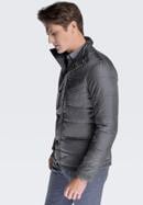 Men's jacket, grey, 87-9N-451-8-S, Photo 3