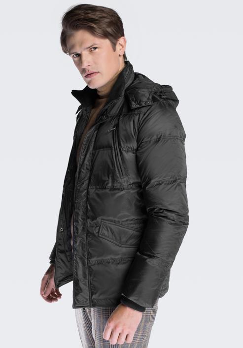 Men's jacket, black, 87-9D-452-8-L, Photo 4