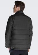 Men's jacket, black, 87-9N-451-8-S, Photo 4