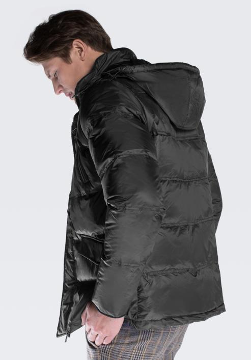 Men's jacket, black, 87-9D-452-8-3XL, Photo 5