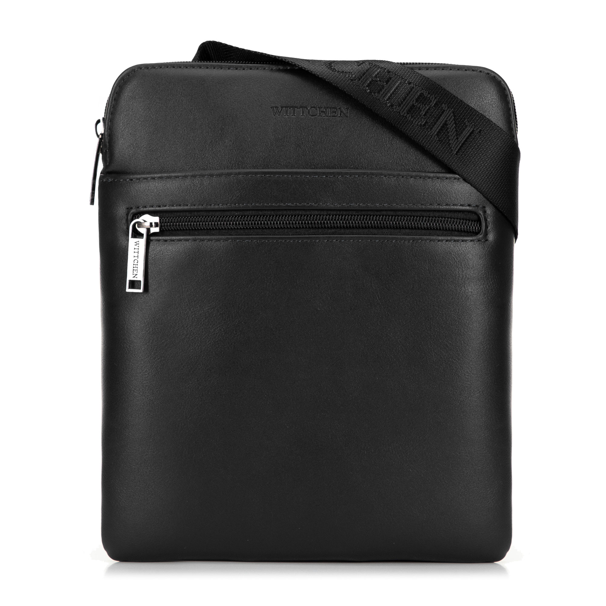Pánska kožená crossbody taška čierna 100-4P-908-1, Vyberte variant čierna