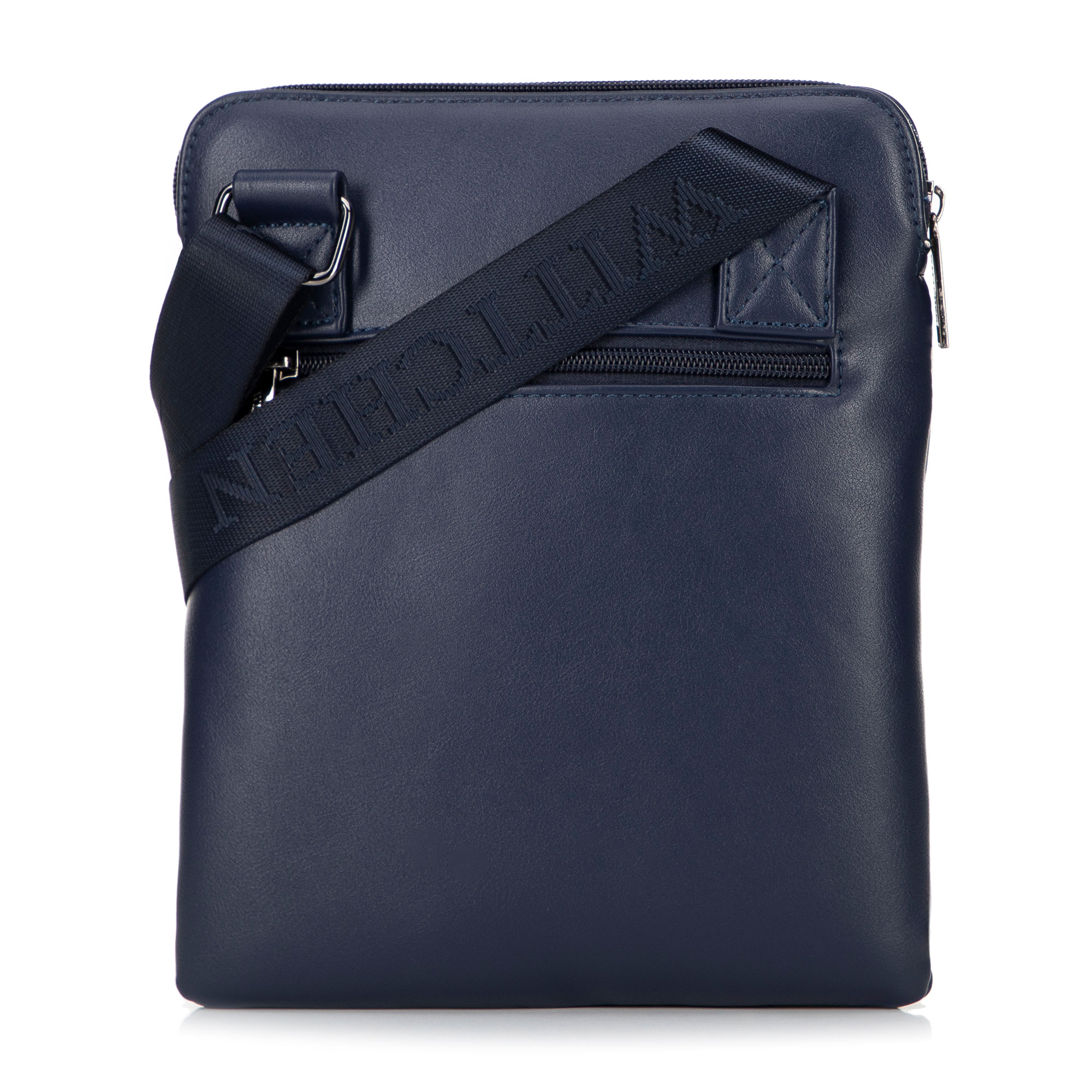 Pánska kožená crossbody taška modrá 100-4P-908-7, Vyberte variant granatová