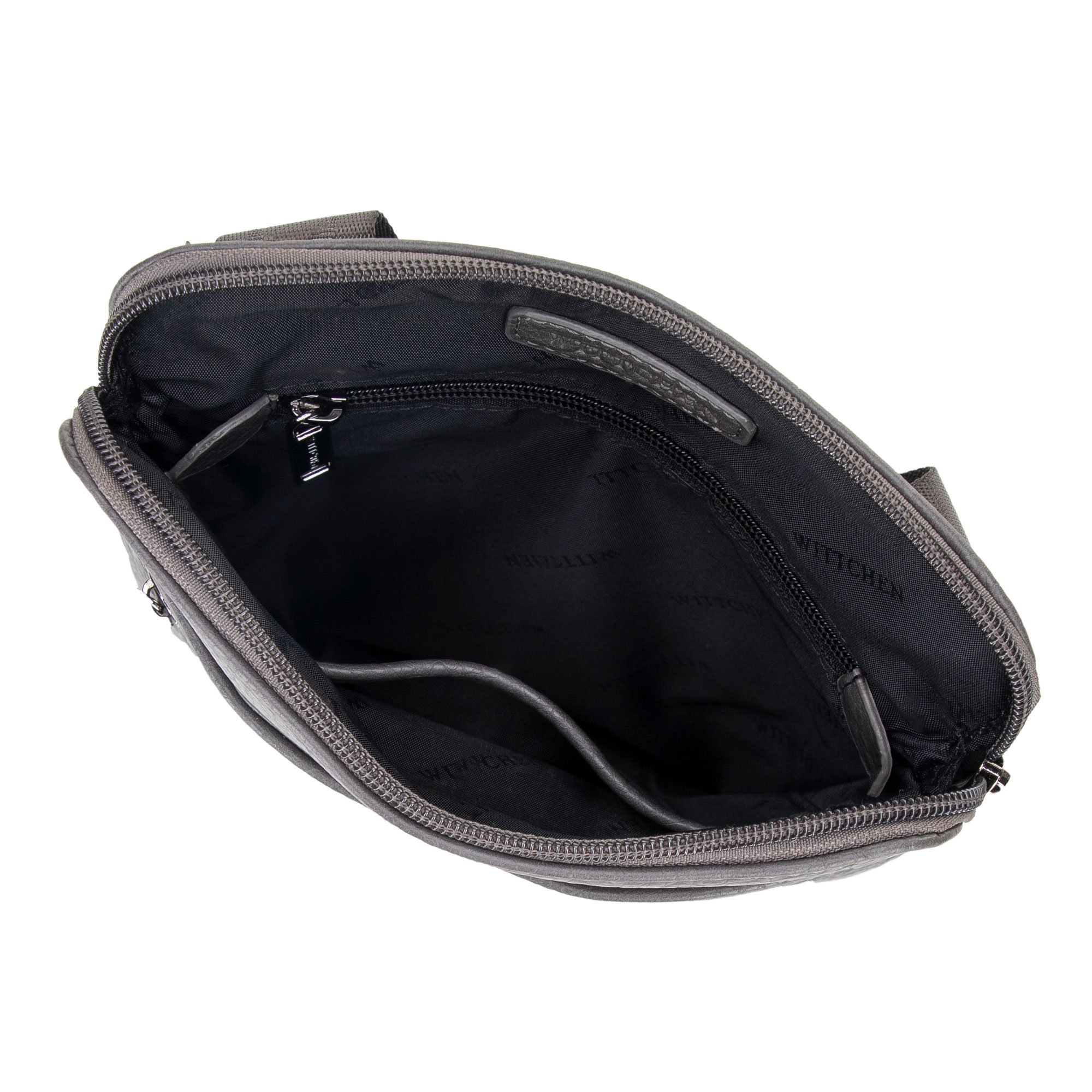 Malá pánska crossbody taška z ekologickej kože sivá 100-4P-912-8, Vyberte variant šedá