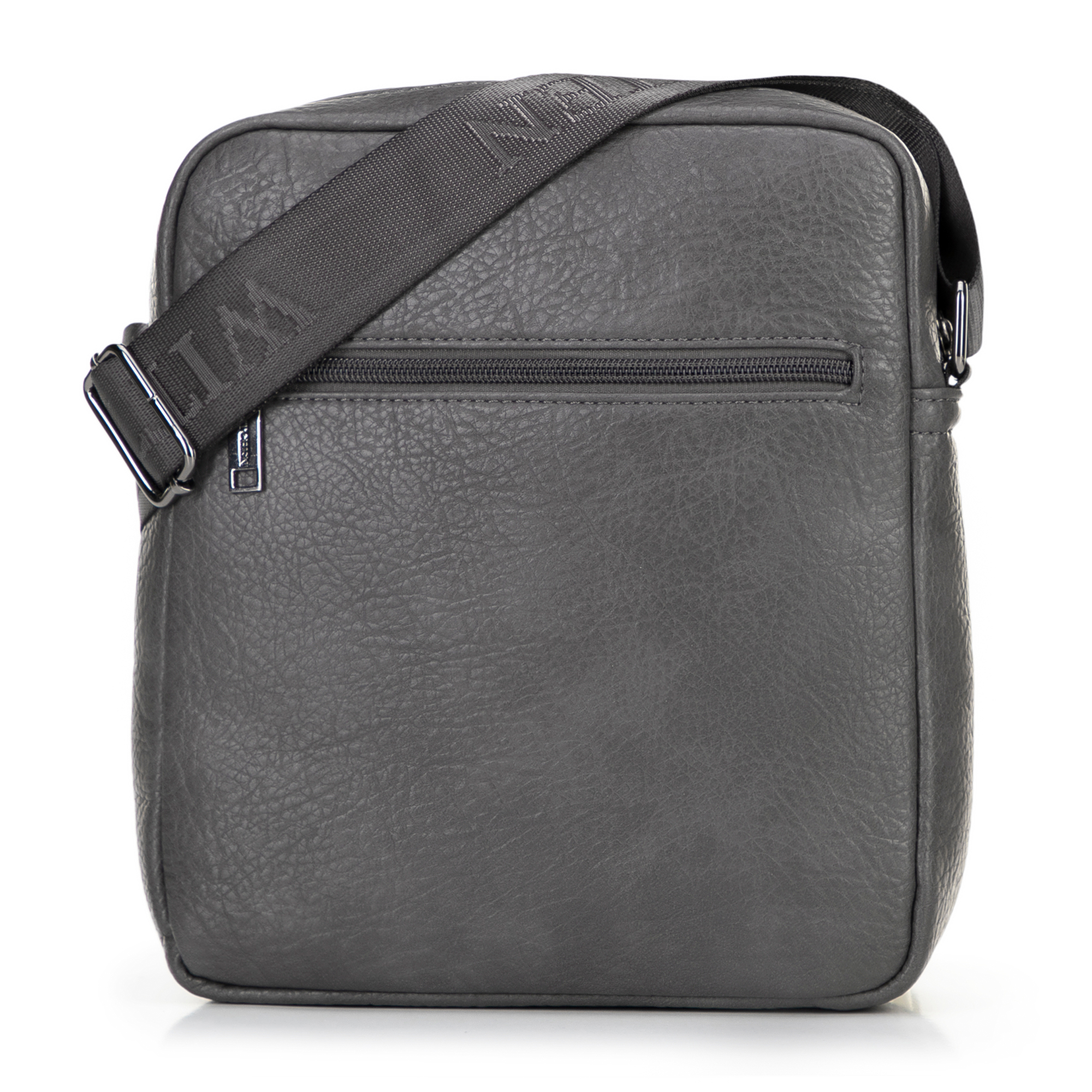 Pánska crossbody taška z ekologickej kože sivá 100-4P-914-8, Vyberte variant šedá