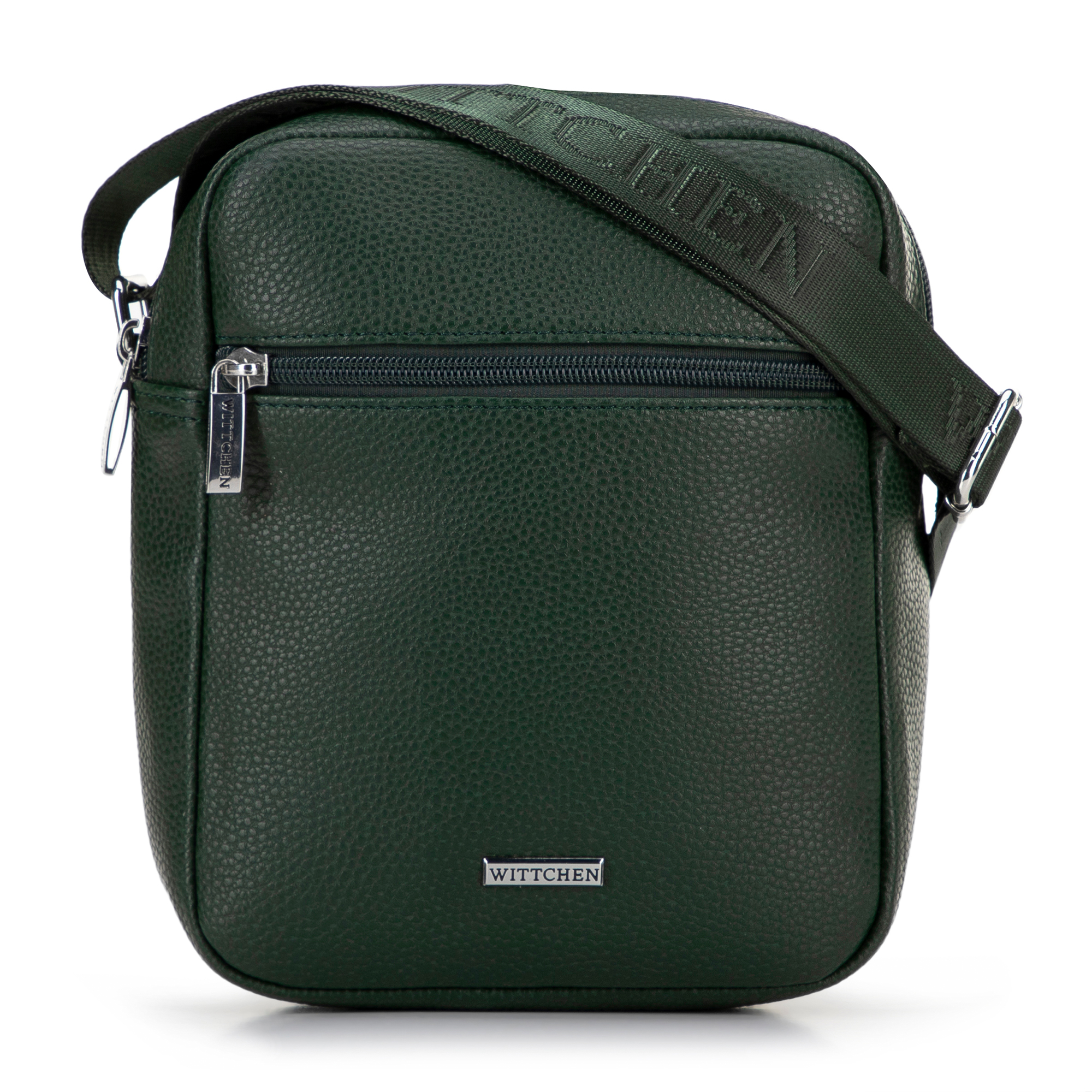 Malá pánska crossbody taška z ekologickej kože zelená 100-4P-012-Z, Vyberte variant zelená