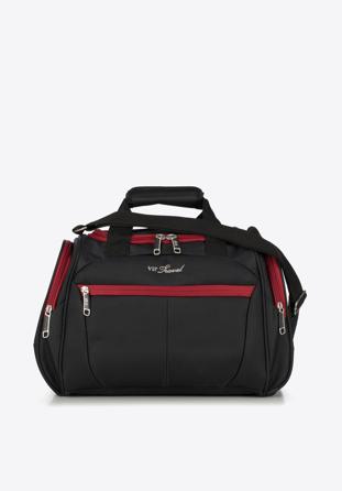 Travel bag, black-red, V25-3S-236-15, Photo 1