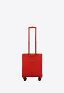 Mała walizka miękka jednokolorowa, czerwony, 56-3S-651-1, Zdjęcie 3