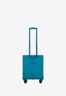 Mała walizka miękka jednokolorowa, turkusowy, 56-3S-651-3, Zdjęcie 3