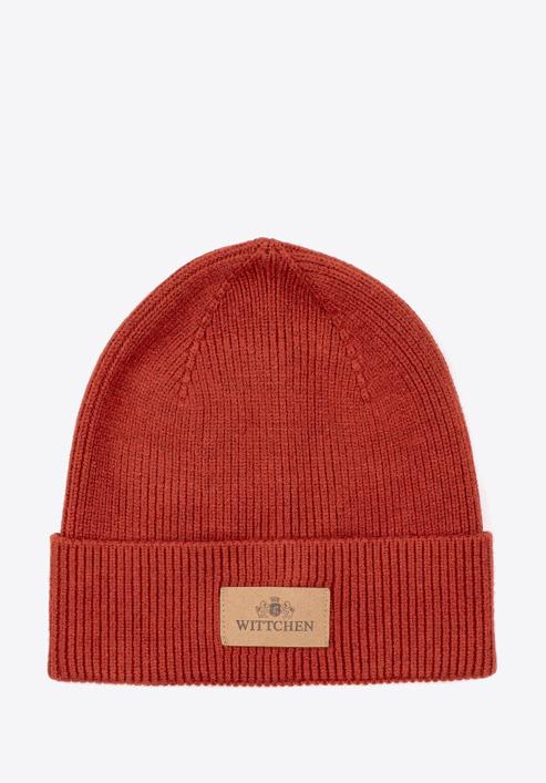 Winter hat, brick red, 97-HF-013-VP, Photo 1