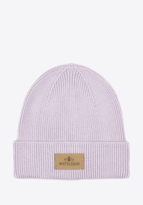 Winter hat, light violet, 97-HF-013-1, Photo 1