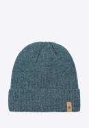 Men's classic winter hat, dark blue, 97-HF-020-7, Photo 1