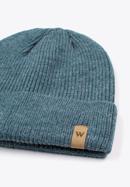 Men's classic winter hat, dark blue, 97-HF-020-7M, Photo 2