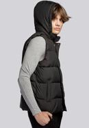Men's quilted hooded gilet, black, 93-9D-450-8-M, Photo 5