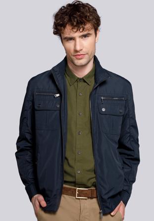 Jacket, navy blue, 92-9N-451-7-S, Photo 1