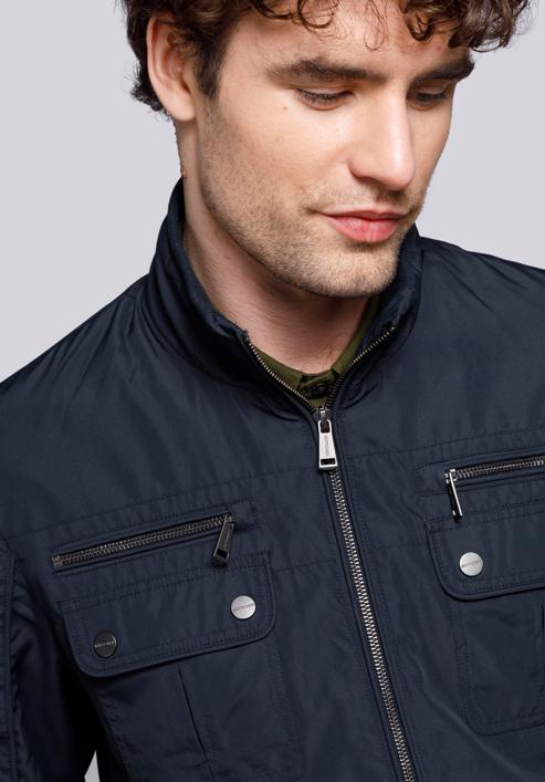 Jacket, navy blue, 92-9N-451-1-M, Photo 5