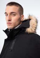 Men's padded jacket, black, 97-9D-950-Z-L, Photo 6